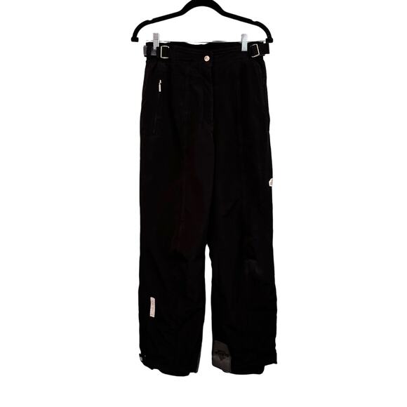 Descente Ski Pants Womens 8 Winter Insulated Outdoor Snowboard Activewear Black - Picture 1 of 8